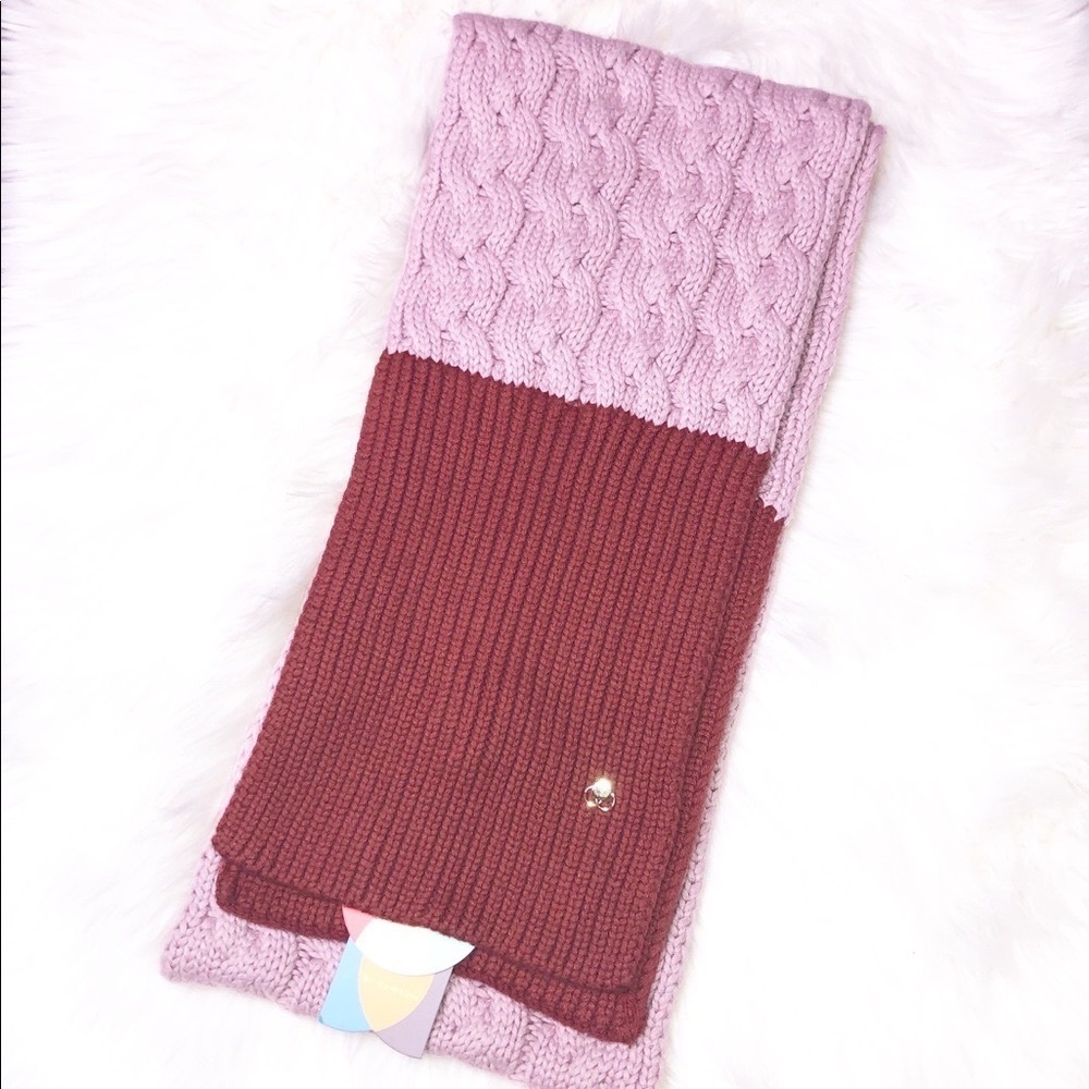 Ted Baker London Alnita Cable Knit Chunky Scarf NWT